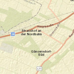 Strasshof an der Nordbahn Street Map