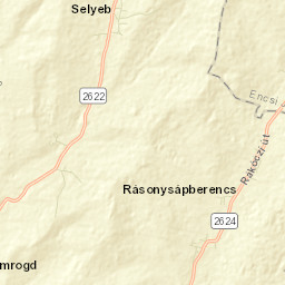 Szikszói Járás Street Map
