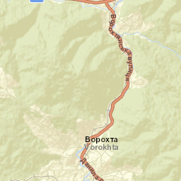 Vorokhta Street Map