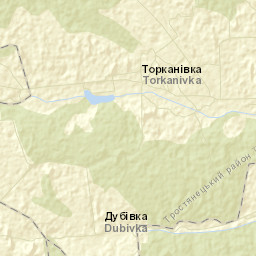 Torkanivka Street Map