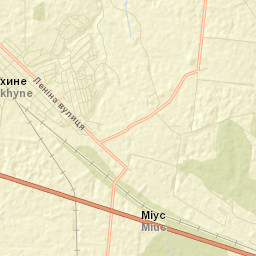 Chornukhyne Street Map