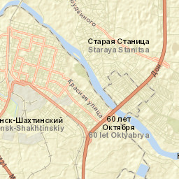 Kamensk-Shakhtinskiy Street Map