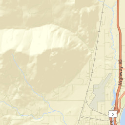 Bonner County Street Map