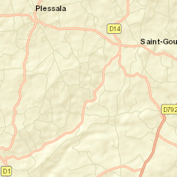Plessala Street Map