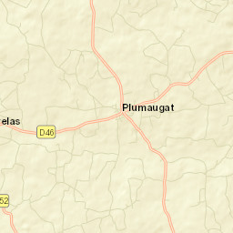 Plumaugat Street Map
