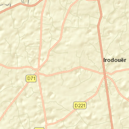 Irodouër Street Map