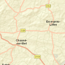 Chasné-sur-Illet Street Map