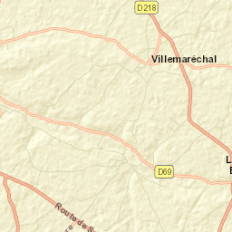 Lorrez-le-Bocage-Préaux Street Map