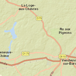 Vendeuvre-sur-Barse Street Map