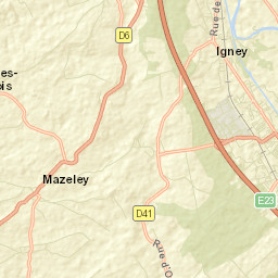 Igney Street Map