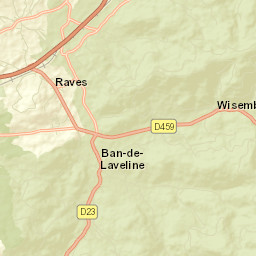Ban-de-Laveline Street Map