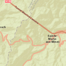 Sainte-Marie-aux-Mines Street Map