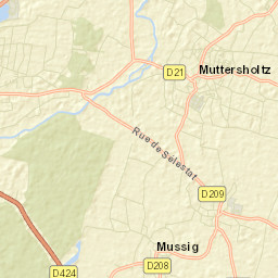 Muttersholtz Street Map