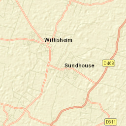 Wittisheim Street Map