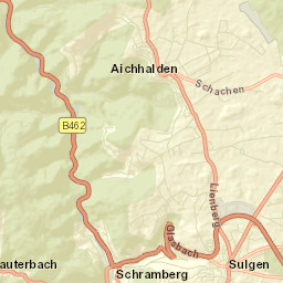 Aichhalden Street Map