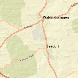 Seedorf Street Map