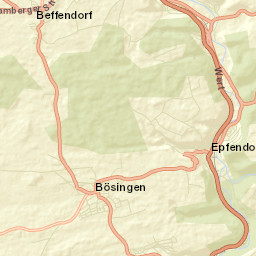 Bösingen Street Map