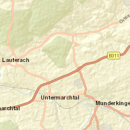 Munderkingen Street Map