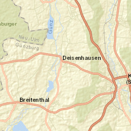 Breitenthal Street Map