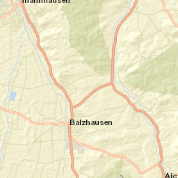 Aichen Street Map