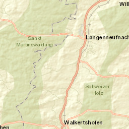 Walkertshofen Street Map