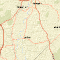 Wörth Street Map
