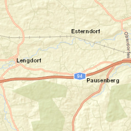 Lengdorf Street Map