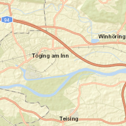 Winhöring Street Map