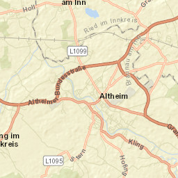 Altheim Street Map