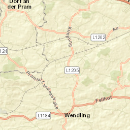 Wendling Street Map