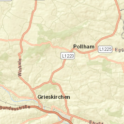 Politischer Bezirk Grieskirchen Street Map
