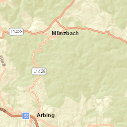 Münzbach Street Map