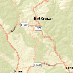Bad Kreuzen Street Map