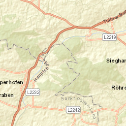 Asperhofen Street Map