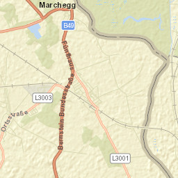 Marchegg Street Map