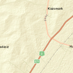 Halmaj Street Map