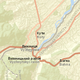 Stari Kuty Street Map