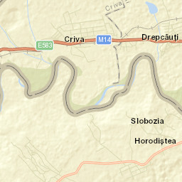 Comuna Păltiniş Street Map