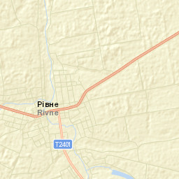 Rivne Street Map