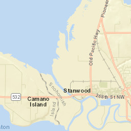 Stanwood Street Map