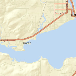 Sandpoint Street Map