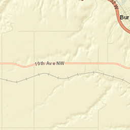 Burlington Street Map