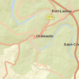Châteaulin Street Map