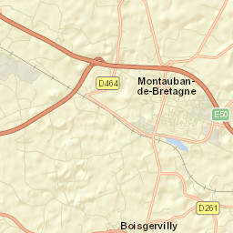 Montauban-de-Bretagne Street Map