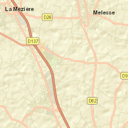 Melesse Street Map