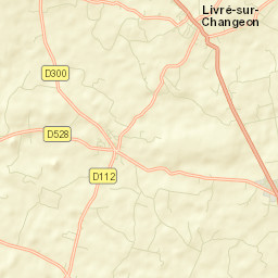 Livré-sur-Changeon Street Map
