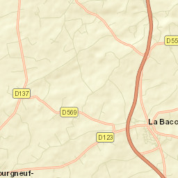 La Baconnière Street Map
