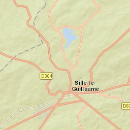 Sillé-le-Guillaume Street Map