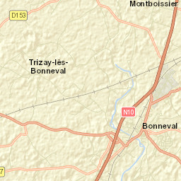 Bonneval Street Map