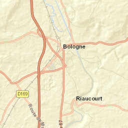 Bologne Street Map